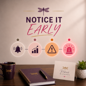 Warning signals growing from subtle to critical as business decision delay allows problems to escalate